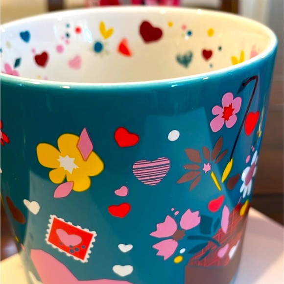 🔴RARE Starbucks Valentines Confetti Mug Brand New - Picture 6 of 6